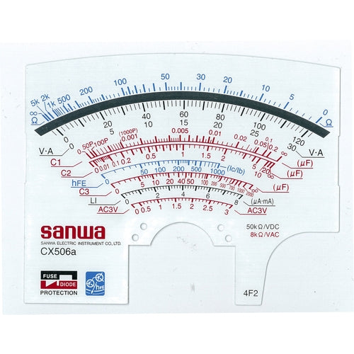 SANWA Multi-function Analog Multitester CX506A 1 unit
