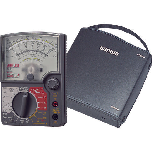 SANWA Analog Multitester with Hard Case SP21/C 1 unit