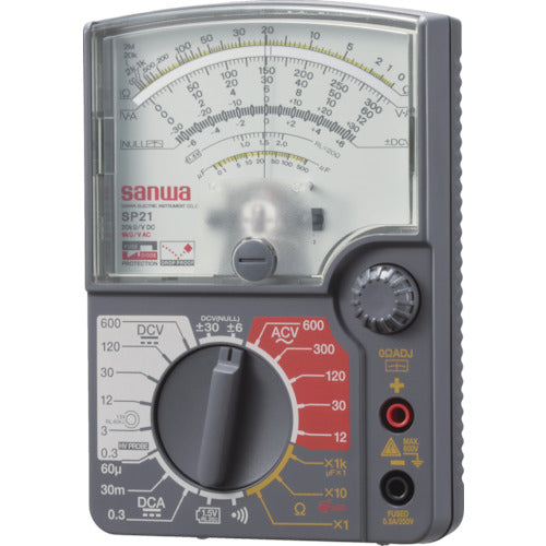 SANWA Analog Multitester with Hard Case SP21/C 1 unit