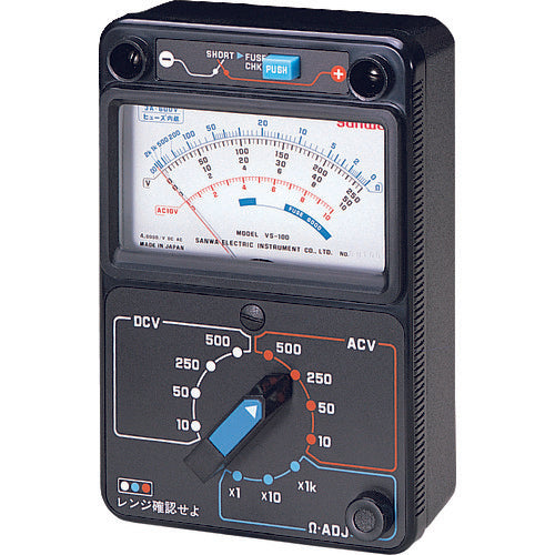 SANWA 전압 측정용 아날로그 멀티 테스터 VS-100 1개
