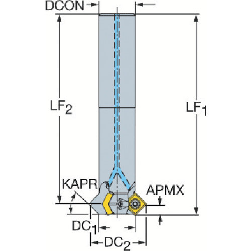 Sandvik CoroMill 495 cutter (440) 495-025A25-3009H 1 piece