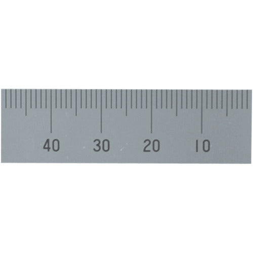 신와 머신 스케일 50mm 상단 오른쪽 기점 눈금 구멍 없음 14134 1 개