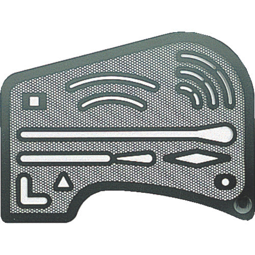 シンワ　メッシュ字消板　ステンレス製　70961　1 枚