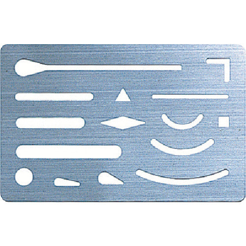 シンワ　字消板ステンレス製　70963　1 個