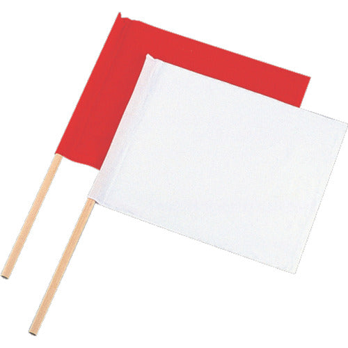 Shinwa Construction Flag Red and White 2-Piece Set 76955 1 Set