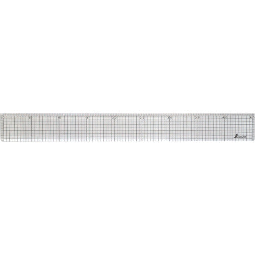 シンワ　方眼直定規４５ｃｍ　77097　1 個
