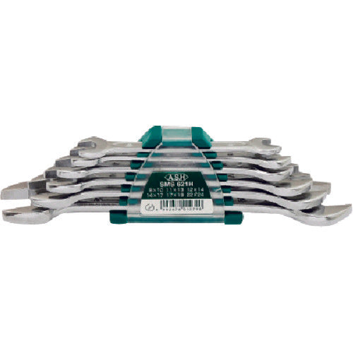 ASH Spanner Set of 6 8mm x 10mm-22mm x 24mm SMS621H 1 S