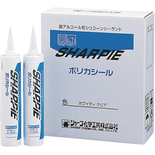 Sharp Sealant Sharpie Polycarbonate Seal Whitey Clear 330ml PORIKA 1 bottle