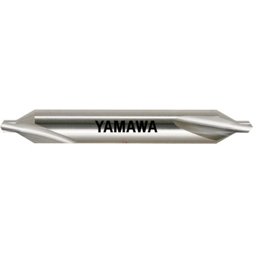 Yamawa Weak Twist Groove A-Type 60° Center Hole Drill CD-S 3X60°X8 CD-S-3X8 1 Piece