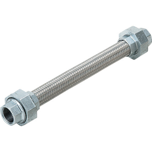 ＮＦＫ　標準ユニオン式フレキシブルホース（カラー式）　ユニオンＦＣＭＢ　１５Ａ×３００Ｌ　NK-1000/FCMB-15A-300L　1 本