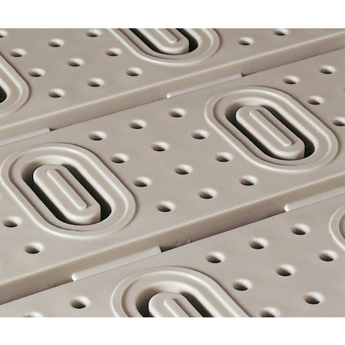 Teramoto Slatted Floor Mat for Bare Feet, Gray, MR-063-176-7, 1 Piece