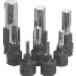 토니치 헥스 소켓 삽입각 6.35 2면폭 4MM 432 1개