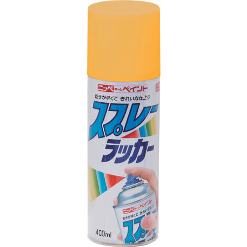 ニッぺ　スプレーラッカー　４００ｍｌ　イエロー　ＨＰＳ１ＤＮ　4976124251009　1 本