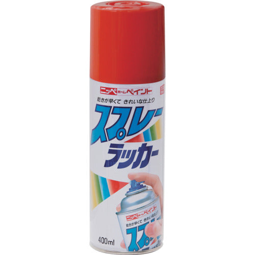 ニッぺ　スプレーラッカー　４００ｍｌ　レッド　ＨＰＳ１ＨＡ　4976124251504　1 本