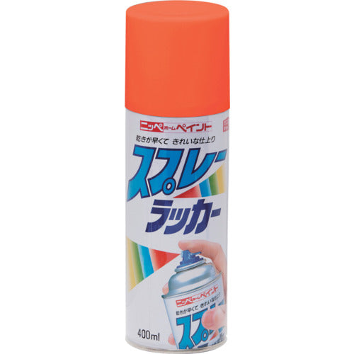 ニッぺ　スプレーラッカー　４００ｍｌ　オレンジ　ＨＰＳ１ＰＤ　4976124251900　1 本