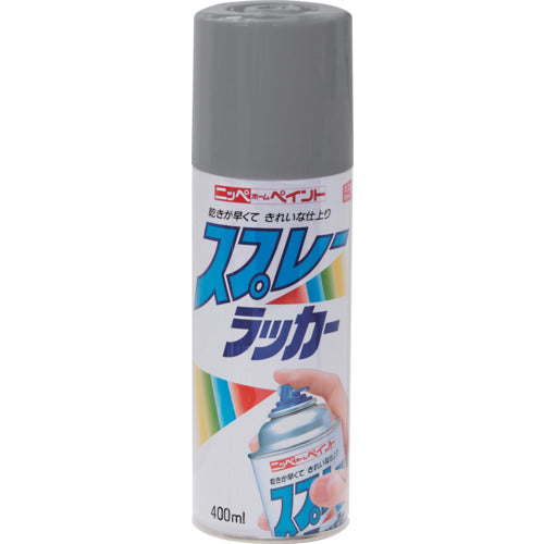 ニッぺ　スプレーラッカー　４００ｍｌ　グレー　ＨＰＳ０ＵＡ　4976124252402　1 本