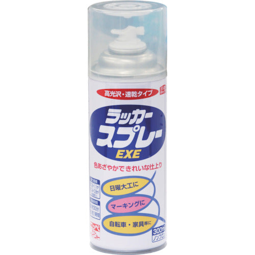 ニッぺ　ラッカースプレーＥＸＥ　３００ｍｌ　透明クリヤー　ＨＳＷ００５−３００　4976124264535　1 本