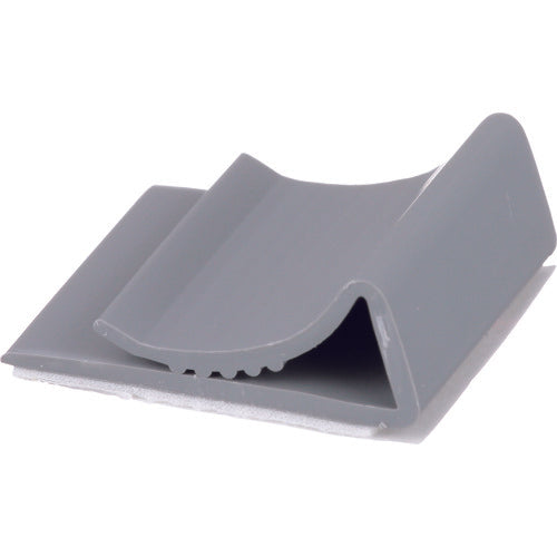 ＰＡＮＤＵＩＴ　フラットケーブル固定具　ゴム系粘着テープ付き　グレー（１００個）　FCC-A-C8　1 袋