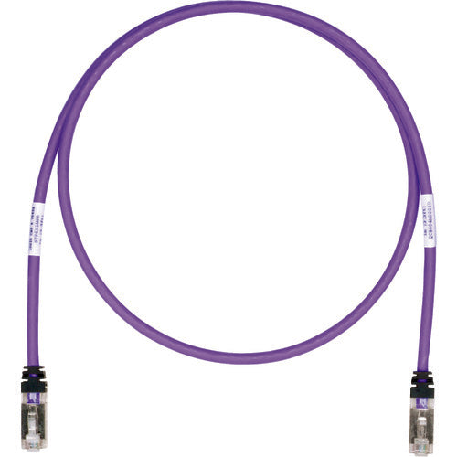 ＰＡＮＤＵＩＴ　ＣＡＴ６Ａ／ＣＡＴ６　シールドパッチコード　１０ｍ　紫　ＳＴＰ６Ｘ１０ＭＶＬ　STP6X10MVL　1 本