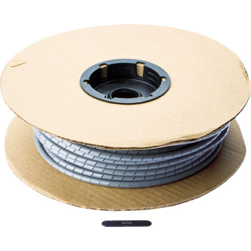 PANDUIT Spiral Wrapping Polyethylene Gray T25F-C8 1 Roll
