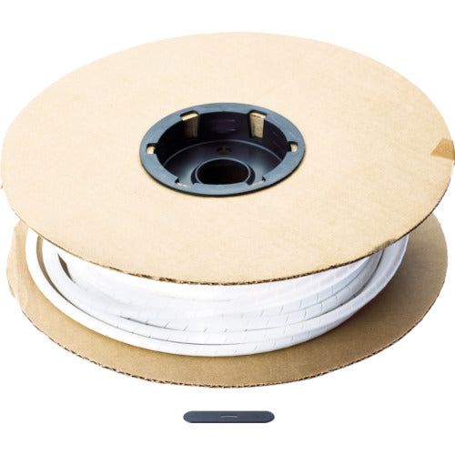 PANDUIT Spiral Wrapping Polyethylene White T50F-C10 1 Roll