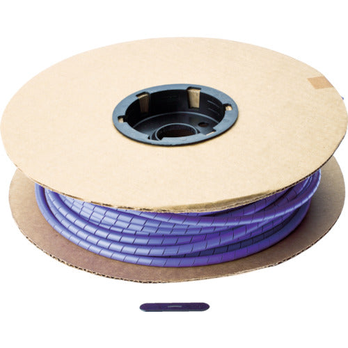 ＰＡＮＤＵＩＴ　スパイラルラッピング　ポリエチレン　紫　T50F-C7　1 巻