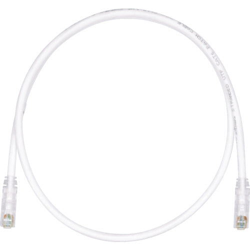 PANDUIT 카테고리 6 UTP 패치 코드 1m 오프 화이트 UTPSP1MY 1 개