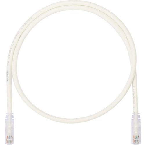 PANDUIT 카테고리 6 UTP 패치 코드 3m 오프 화이트 UTPSP3MY 1 개