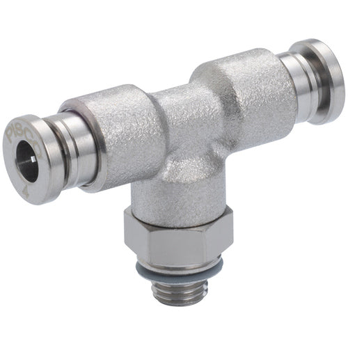 PISCO 튜브 피팅 브래스티 튜브 4 나사 M5×0.8 고무 HNBR 커버 없음 KB4-M5-1 1개