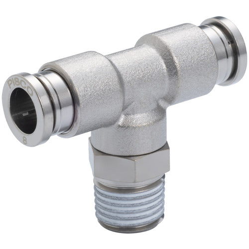 PISCO Tube Fitting Brassie Tube 6 Thread R3/8 Rubber HNBR No Cover KB6-03-1 1 pc