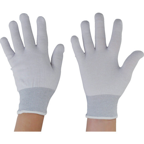 Maruwa Chemical Indoor Gloves, Thin 2-ply Knit, Free Size, S-11, 1 Pair