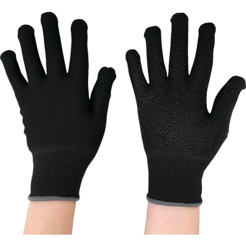 Maruwa Chemical Tight Gloves with Anti-Slip Pads, Medium Size, S-9, 1 Pair