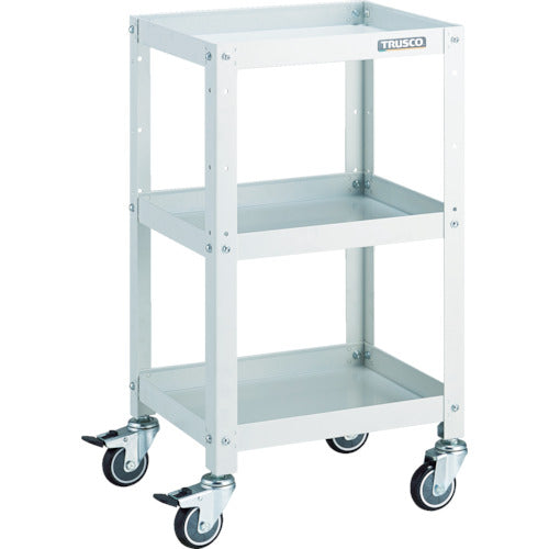 TRUSCO Tool Wagon Rabbit Wagon 400X350 Urethane Wheels White RBW-743U W 1 Unit