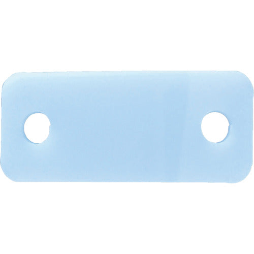 ＴＲＵＳＣＯ　靴用ネームプレート１０枚入　白　TSNP-W　1 袋