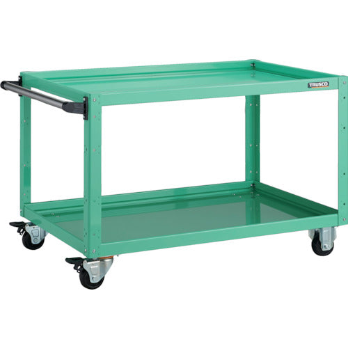 TRUSCO Tool Wagon Eagle Wagon 900X600XH600 2 Tiers Young Green EGW-692-YG 1 Unit