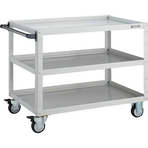 TRUSCO Tool Wagon Eagle Wagon 900X600XH740 Urethane Wheels White EGW-793U-W 1 Unit