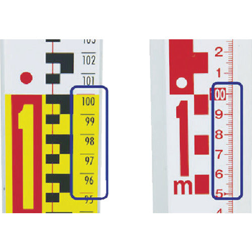Shinwa Aluminum Staff 2_3m 3 Tier 73264 1 unit