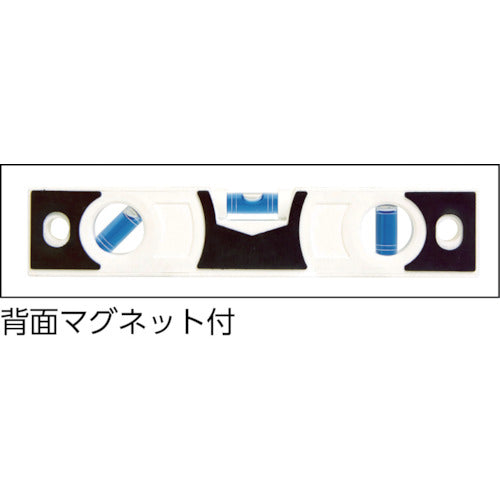 신와 슬림 레벨 200mm 흰색 후면 자석 부착 76332 1 개