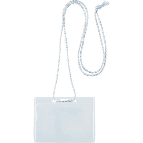 ＴＲＵＳＣＯ　イベント用名札　名刺サイズ　グレー　１０枚入　TNH-34-GY　1 袋