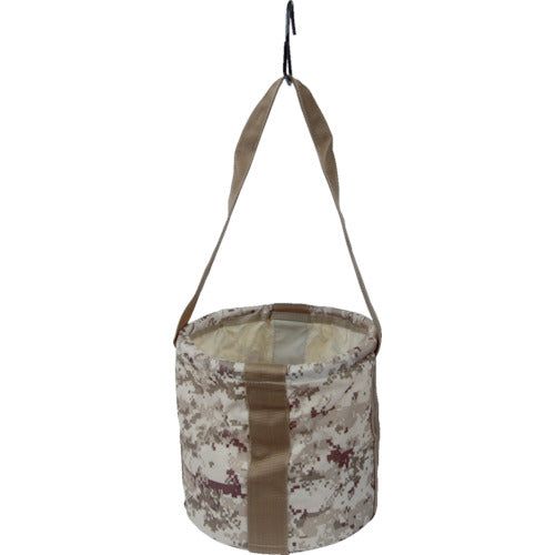 TRUSCO [Sold out and discontinued] Digital Desert Camouflage Electrician Bucket 300ΦXH300 TMBD-300 1 unit