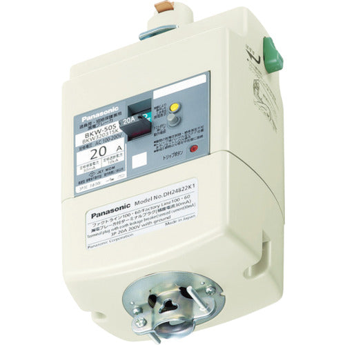 Panasonic earth leakage breaker plug 3P30A15mA DH24831K1 1 piece