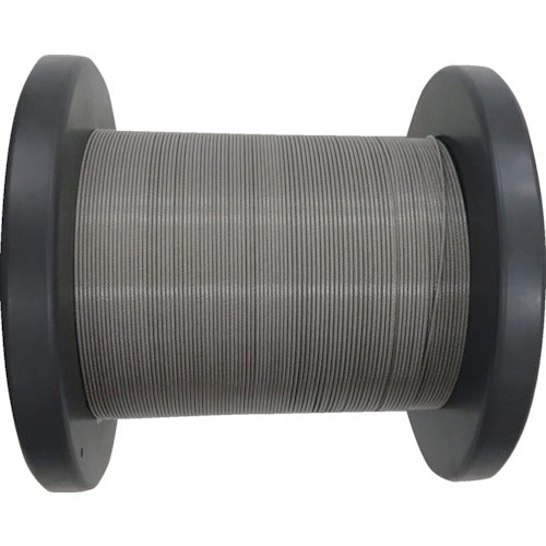 Ｏ．Ｃ．Ｒ　ＳＵＳワイヤロープ０．６３／０．８０ｍｍ　７×７　５０ｍ巻コート付（クリアー）　NSB063-080-50M　1 巻