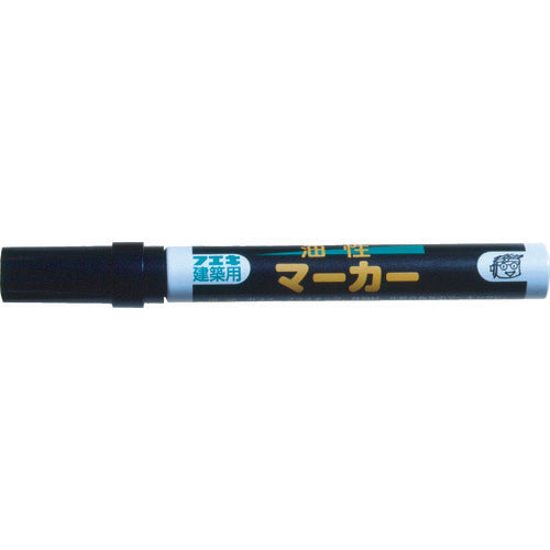 Fueki [Sold out and discontinued] Industrial marker, oil-based marker, fine tip, black, YM-18, 1 piece