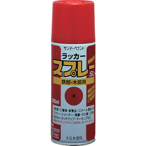 サンデーペイント　ラッカースプレーＳＬ　３００ｍｌ　白　284H1　1 本