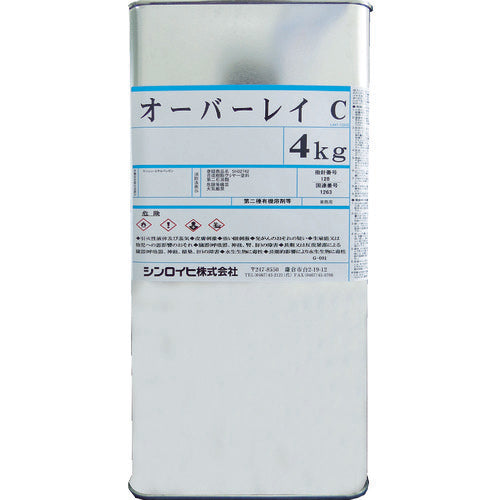 Ｓｉｎｌｏｉｈｉ　オーバーレイＣ　４ｋｇ　クリヤー　2000BW　1 缶