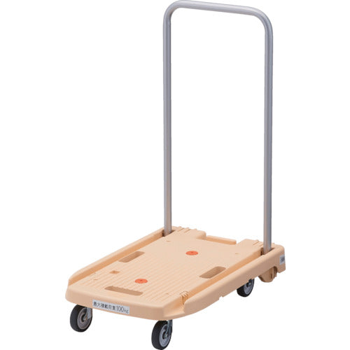 TRUSCO Plastic Cart Komawarikun Noise-reducing G Wheels 600X390 Orange MP-6039N2-OR 1 Unit