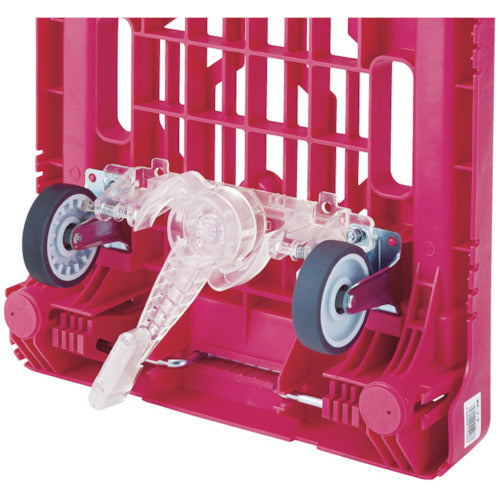 ＴＲＵＳＣＯ　樹脂台車　カルティオミニ　ｗｅｅｇｏ　省音Ｇ車輪　ブラック　ストッパー付　WP-2G-BK-JS　1 台