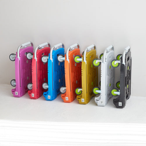 ＴＲＵＳＣＯ　樹脂台車　カルティオミニ　ｗｅｅｇｏ　オレンジ　WP-2G-OR　1 台