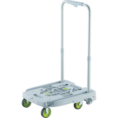 ＴＲＵＳＣＯ　樹脂台車　カルティオミニ　ｗｅｅｇｏ　ホワイト　WP-2G-W　1 台