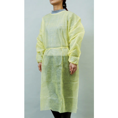 TRUSCO Non-woven Sleeve Apron, Blue, 10 Pieces, TDG-B, 1 Bag